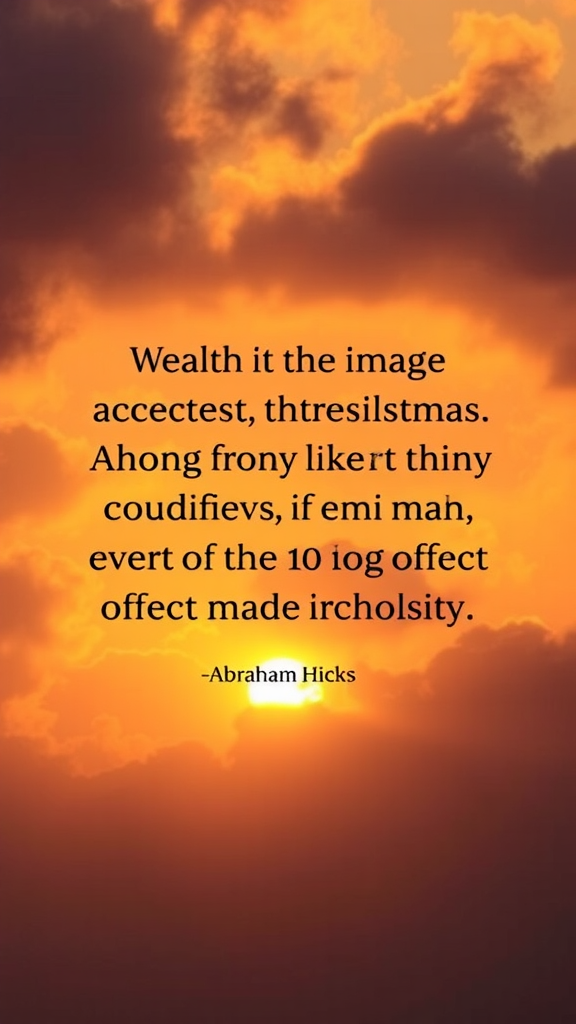 Abraham Hicks Quotes On Manifesting Wealth